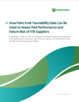 How Palm Fruit Traceability Data Can Be Used to Assess Past Performance and Future Risk of FFB Suppliers