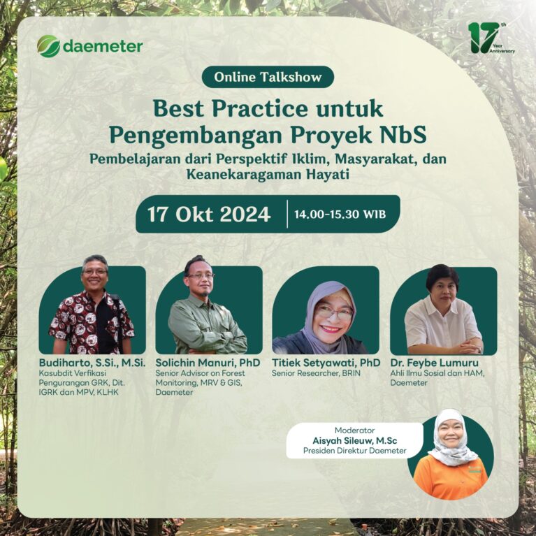 Online Talkshow: Best Practice untuk Pengembangan Proyek NbS